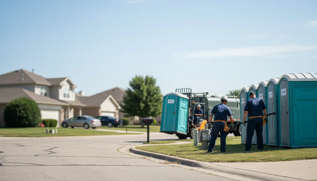 Porta Potty Rental in Blackstone, IL near me